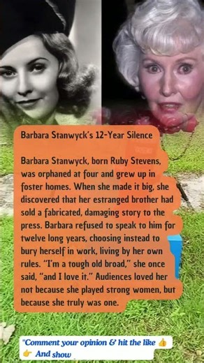 Barbara Stanwyck’s 12-Year Silence