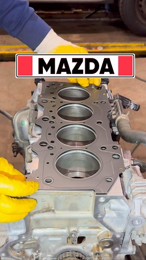 Mazda 2.2D SkyActiv Engine Assembly Explained