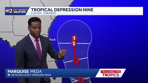 Tropical Depression 9: Tropical storm watches issued for parts of Central Florida