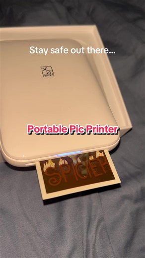 Can you guess the photo? Quality portable printer. USB C charging with picture packs mini pictures