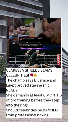 Claressa Shields EXPOSES Celebrity Boxing: “Blueface and Egypt AREN’T READY!” 🥊🔥