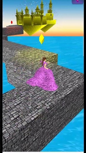 Running princess gameplay video 4 #shorts #gaming #girlgamer
