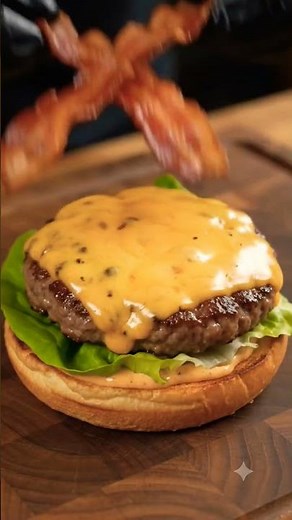 Juicy & Cheesy Meat Burger Recipe | Step-by-Step