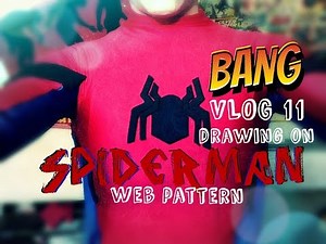 VLOG : 11| SPIDER-MAN CIVIL WAR COSPLAY | Drawing on the Web Paterrn