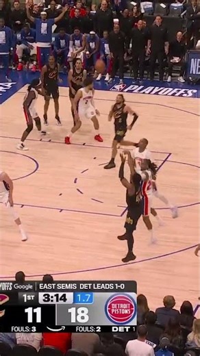 Suffocating Pistons defense leads to Daniss Jenkins fastbreak dunk 😤🔒