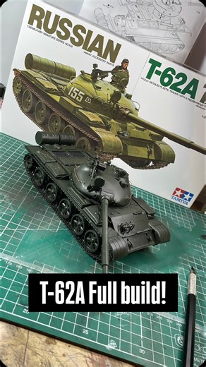 Model Masters on Instagram: "Starting the T-62A Commission! (My first modern tank!) I wanted to try something different this time and do a video where it's the best parts of the Assembly into one Reel! What do you think? more video like this or do you prefer more videos on different parts of the build? Let me know in the comments! I want to say a huge thanks to @goldenmaple_official for sending me their amazing Miniature Modelling Basic Kit to use for this build. They were super kind to me and a