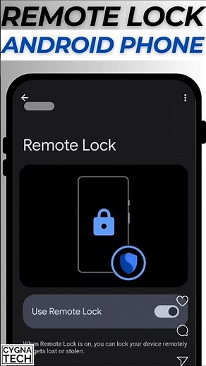 How To Turn On Remote Lock For Android & Use it To Track Lost Phone #findmyphone #androidtips