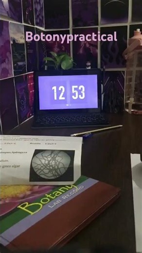 Plus two first practical exam done botany