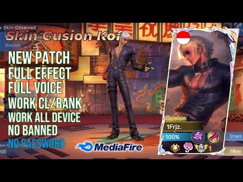 Script Skin Gusion Kof No Password New Patch | Full Effect Full Voice 