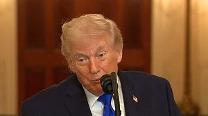 Trump jests he's got 'people gunning for me' at solemn event for bereaved families