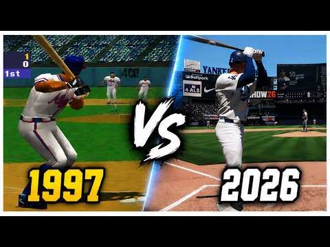 MLB The Show Evolution (1997–2026): From PS1 Pixels to PS5 Perfection