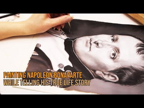 Painting Napoleon Bonaparte While Telling His True Life Story