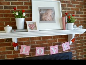 Dollar Tree Valentine's Day decor!