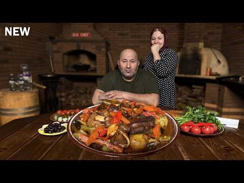 Cooking Dimlama on Open Fire in a Kazan! 🔥🥘