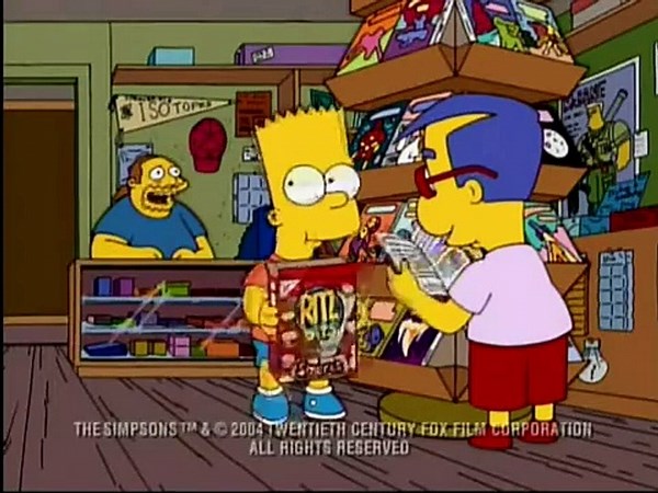 Ritz Bits Simpsons commercial