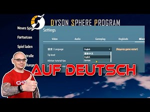 Dyson Sphere Program auf Deutsch umstellen, so leicht ist es!