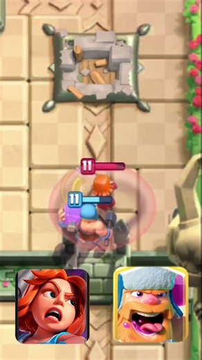 Valkyrie vs Mini P.E.K.K.A vs Lumberjack – Who Is Stronger? #clashroyale #royalearena #gaming