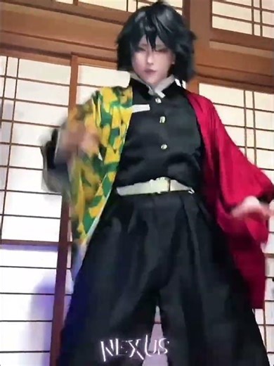 TANJIRO IRRITATING GIYU 🫣💖 ..!! #cosplay #viral #anime #demonslayer #tanjiro