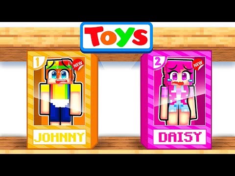 We Became TOYS In Minecraft!
