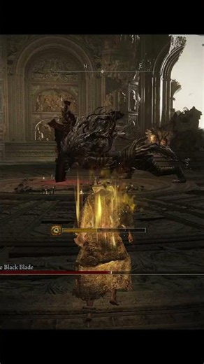 Maliketh, the Black Blade Boss Fight | Elden Ring #Shorts