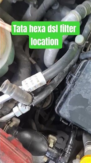 Tata hexa dsl filter location #trending #ytshorts #lifeisbutadream #trendingreels #viral