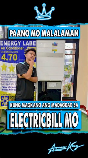 41K views · 489 reactions | Paano mo malalaman kung Magkano ang Madadagdag sa ELECTRIC BILL mo? Kapag nagpakabit ka ng Aircon 略 | Aircon King | Facebook