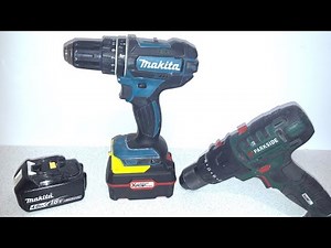 Αντάπτορας για να δουλέψει ένα Makita με μπαταρία Parkside.