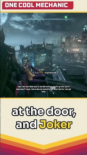The Joker in Batman Arkham Knight is still incredible
