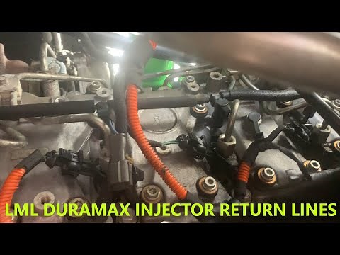 LML DURAMAX Injector Return line harness Replacement