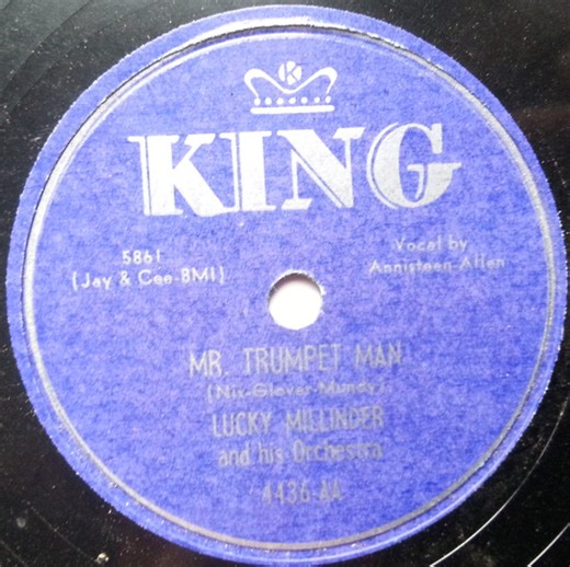 Lucky Millinder And His Orchestra - Mr. Trumpet Man / The Jumpin' Jack