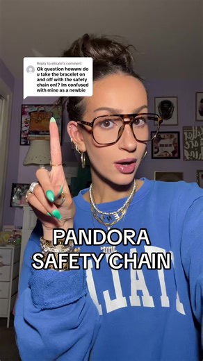 Pandora Safety Chain Bracelet Tutorial