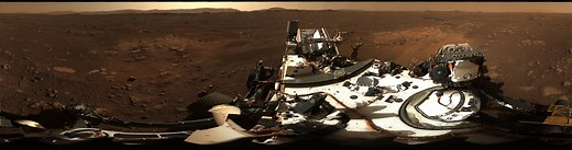 NASA’s Perseverance Rover Gives High-Definition Panoramic View of Landing Site - NASA