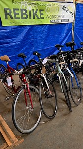 Students with student card ... 15% discount on all bikes from our wide range of road, hybrid, MTB bikes priced from £80. View our webshop RebikeCycleHub.org/webshop Workshop Open Tuesday to Saturday 9.30am to 4.30pm | Rebike Cumbria