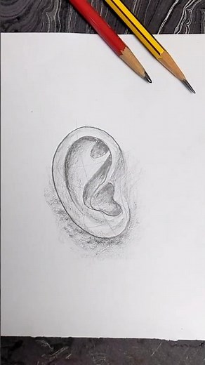 Easy Ear Drawing TIPS for Beginners