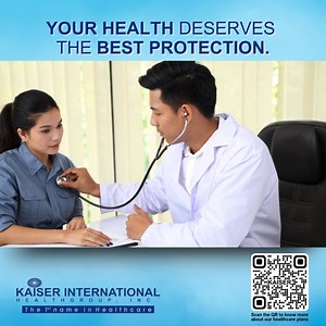 We assure you that at Kaiser International Health Group, we give you the best protection you deserve! We got you! 💙✨ Get to know more about us by scanning the QR code below or click this link: kaiserhealthgroup.com/. #KaiserInternationalHealthgroup #1stNameinHealthcare | Kaiser International HealthGroup, Inc.