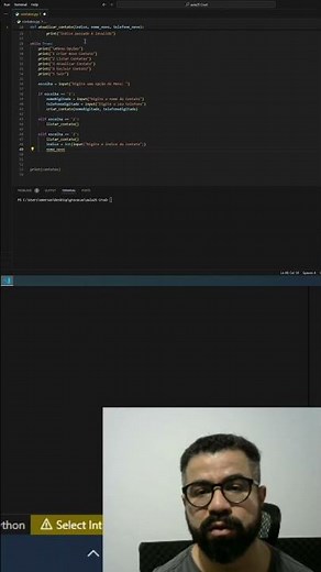 Python: Receba Números Inteiros e Input de Usuário! #python #react #if #else
