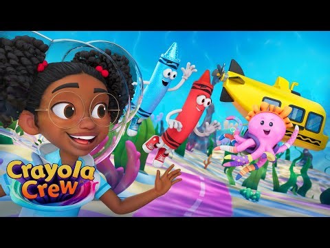 Back to School Adventure 🚌 + MORE | Crayola Crew FULL EPISODES | Fun Imagination Cartoons for Kids