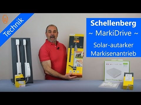 Schellenberg "MarkiDrive" Premium - Solarautarker Markisenantrieb