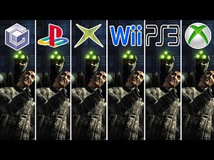 Tom Clancy's Splinter Cell Double Agent (2006) Gamecube vs PS2 vs XBOX vs Wii vs PS3 vs XBOX 360