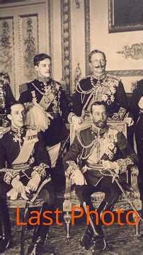 9 KINGS Moments Before Chaos #shorts #history #ww1