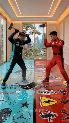 Red vs. Blue: Who Wins the EPIC Epoxy Floor Prize?!