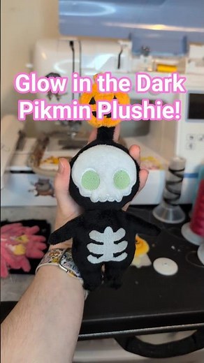 New Glow in the Dark Skeleton Pikmin plushies now available!
