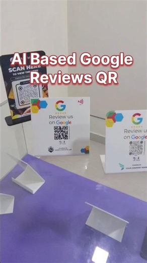 AI Based Google Reviews QR System #shortvideo #googlereviews #whitelabelsaas