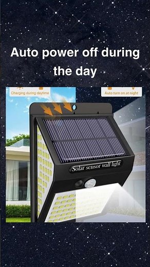 140LED Solar Security Lights Outdoor, Litogo Solar Motion Sensor Lights