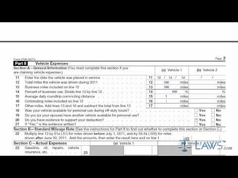 Learn How to Fill the Form 2106 Employee Business Expenses