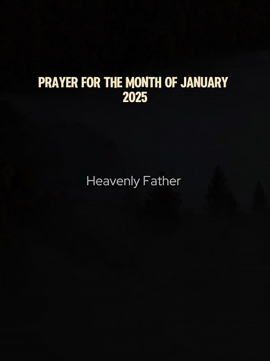 January Prayer for Faith and Blessings