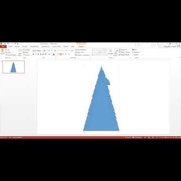 Tree designs | Drawing a tree in PowerPoint using basic shapes #powerpoint