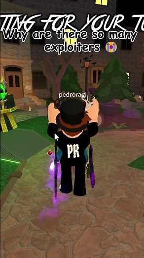 Why are there so many exploiters.... 😭😭🙏 #roblox #robloxtrend #mm2