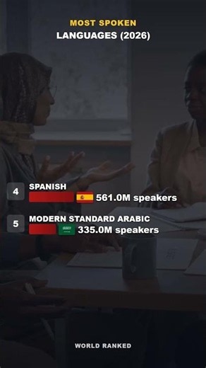 Top 5 Most Spoken Languages (2026)