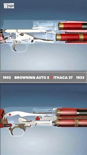 Shotgun 1902|1933 Browning auto-5 X Ithaca 37